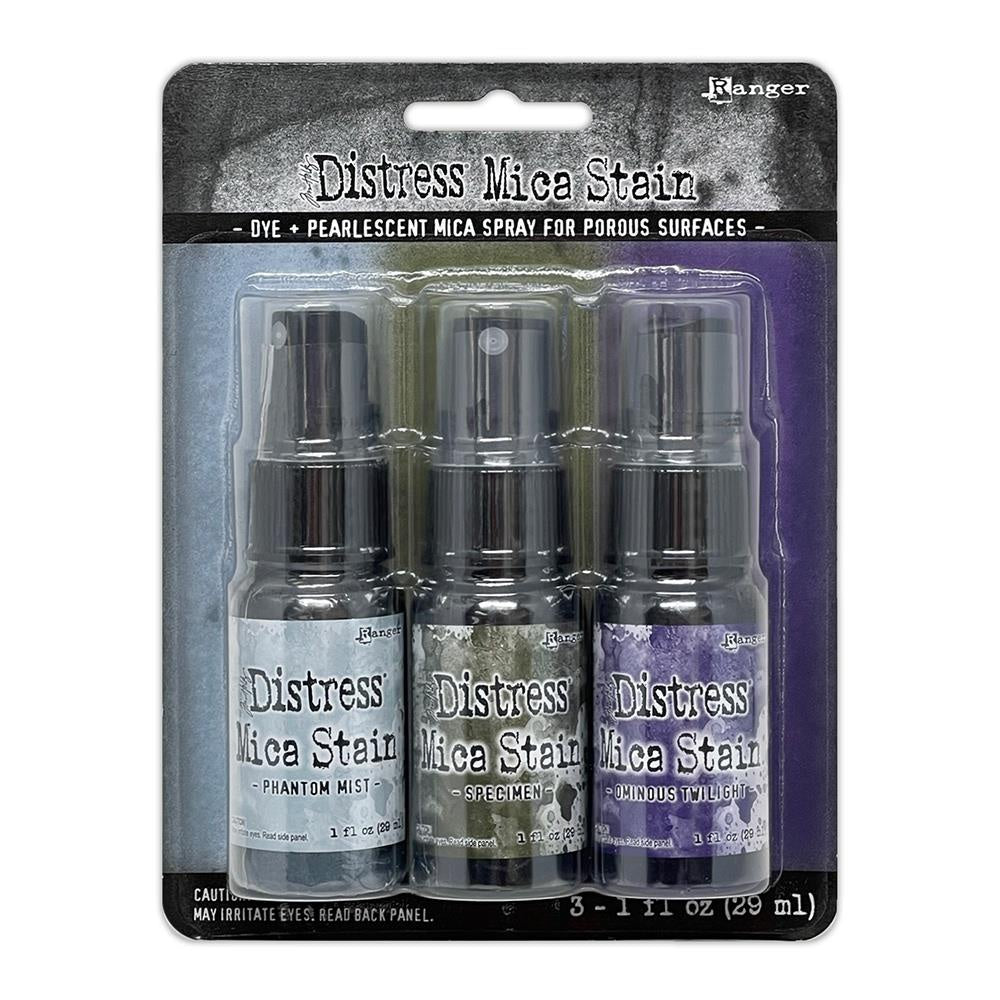 Tim Holtz Distress Mica Stain Set Halloween Set #6