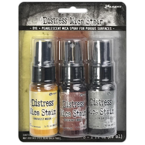 Tim Holtz Distress Mica Stain Set Halloween Set# 3