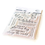 Pinkfresh Studio Heart Smiles stamp/die Bundle Retired
