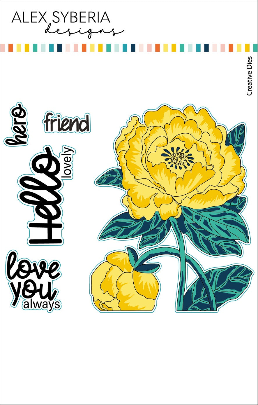 Alex Syberia Designs Hello Lovely Die Set