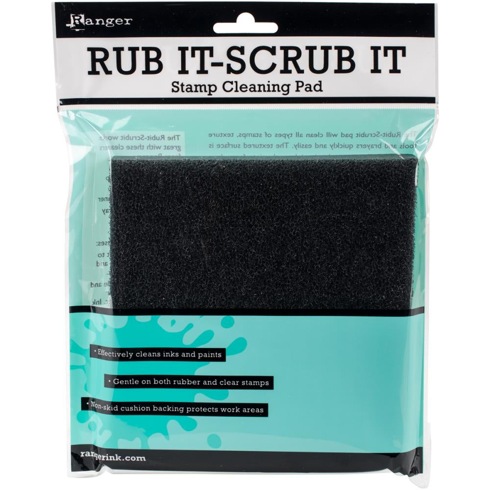 Inkssentials Rub-It Scrub-It Stamp Cleaning Pad 6"X6"