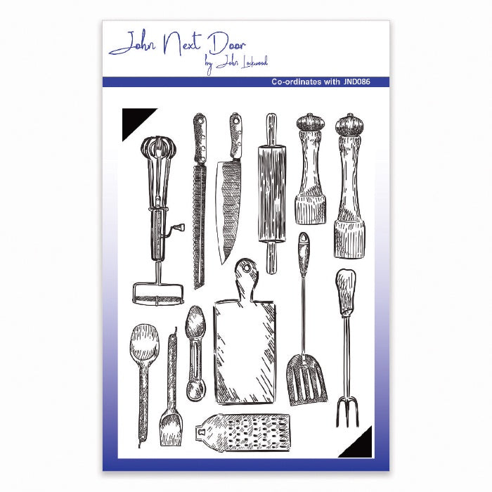 JND Clear Stamp - Kitchen Tools