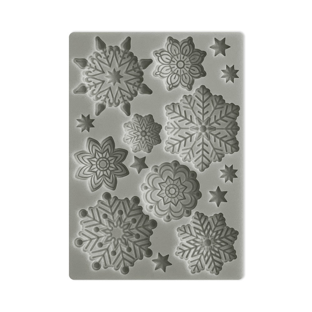 Stamperia Silicon mold A6 - Snowflakes