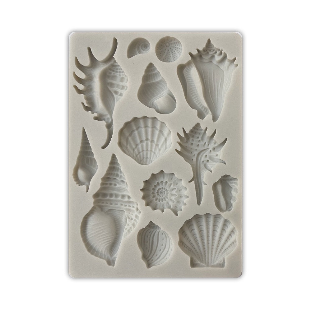 Stamperia SILICON MOLD A6 - SONGS OF THE SEA SHELLS