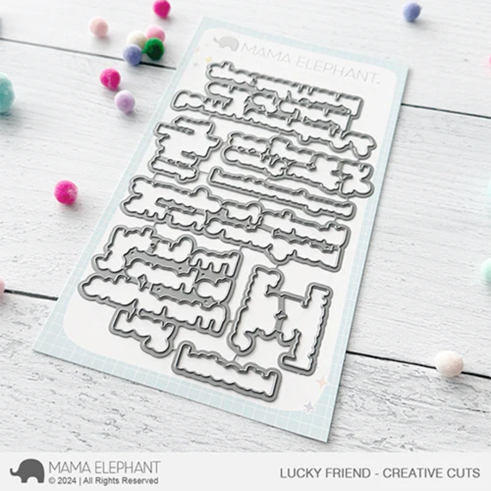 Mama Elephant Lucky Friend - Creative Cuts