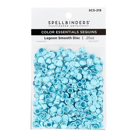 Spellbinders Lagoon Smooth Discs Sequins (SCS-219)