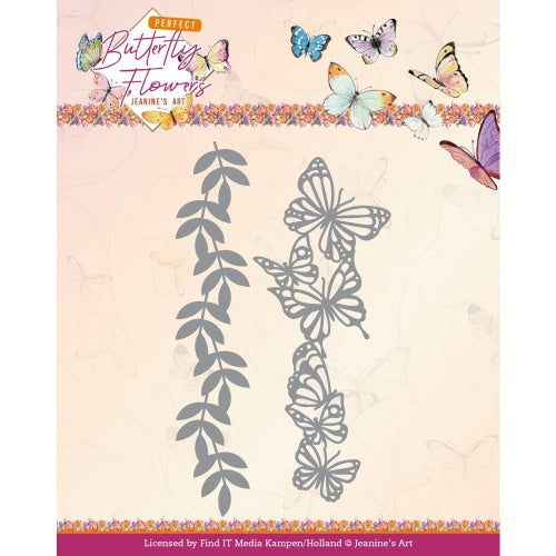 Find It Trading Jeanine's Art Die Large Butterfly Edge, Perfect Butterfly