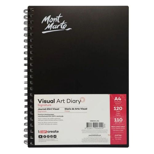 MM Visual Art Diary A4 120page