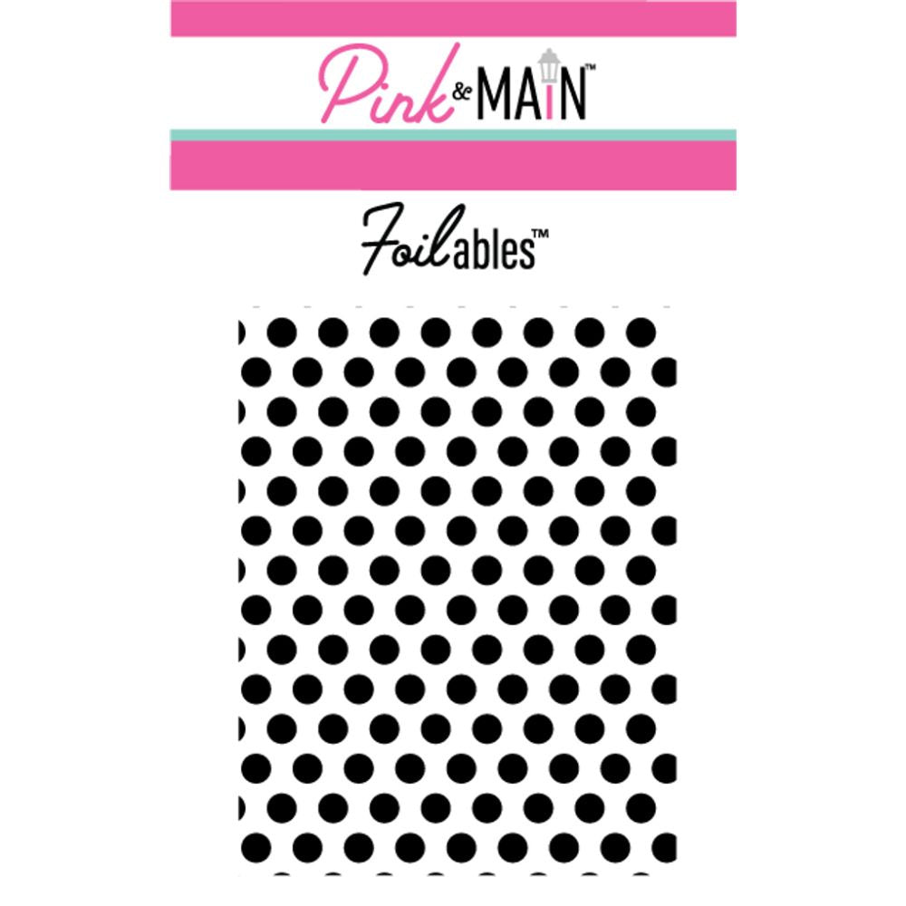 Pink & Main Medium Dots Foilable Panels