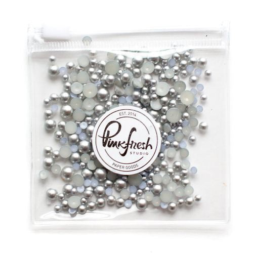 Pinkfresh Studio Metallic Beads Matte Silver