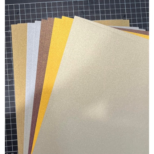 ATK Metallic Shimmer Cardstock pack of 10 pcs