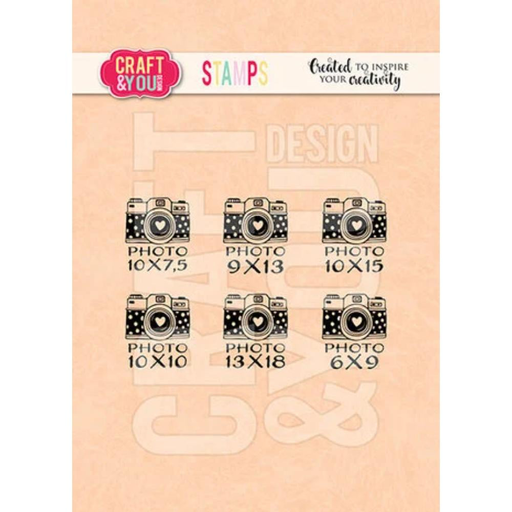 Craft & You Design Mini Cameras 2 Stamps (CYD-CS034)