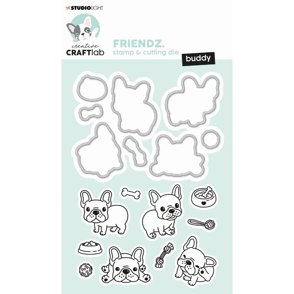 Creative Craftlab • Mini Friendz Stamp & Cutting Die Buddy