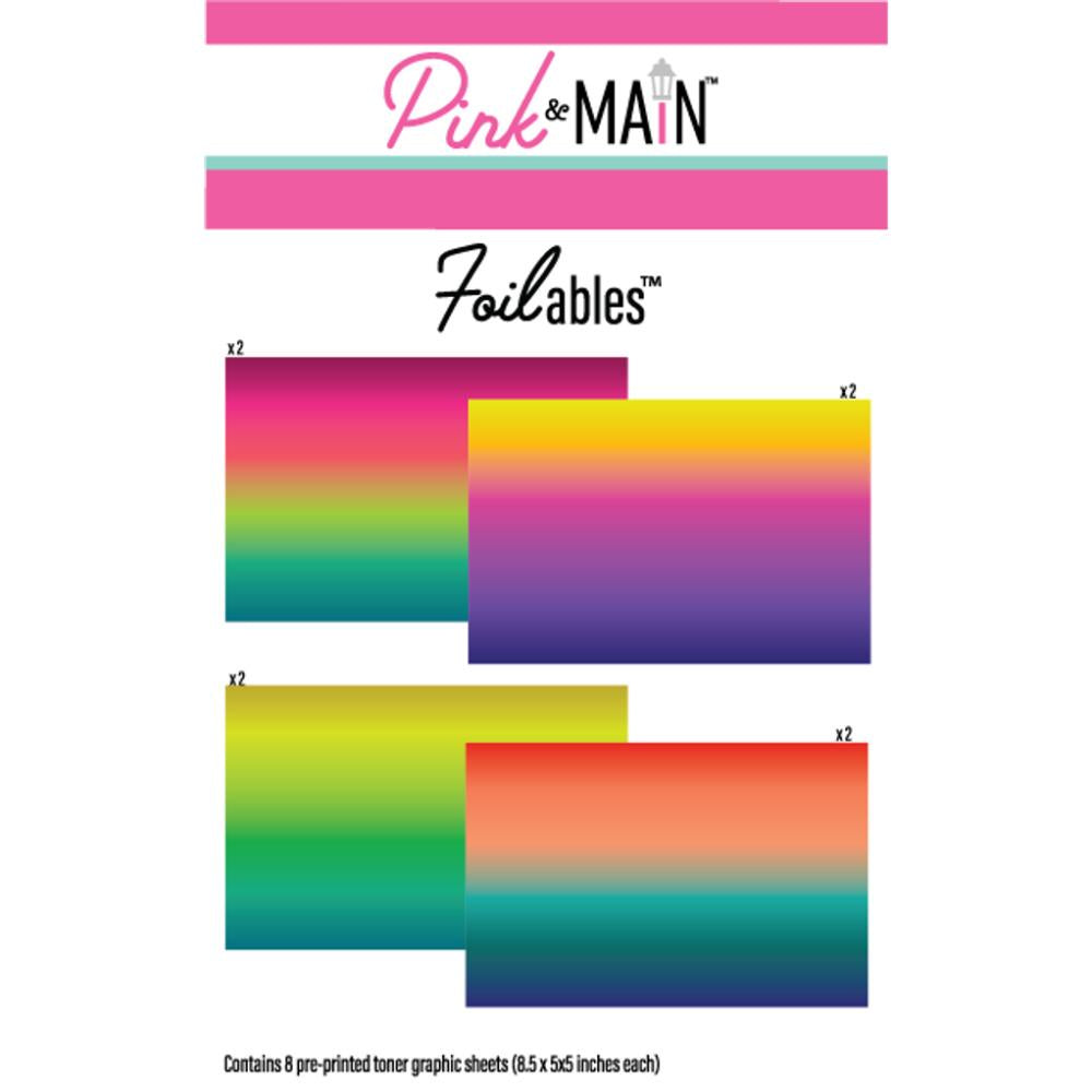 Pink & Main More Bright Ombre Foilable Sheets