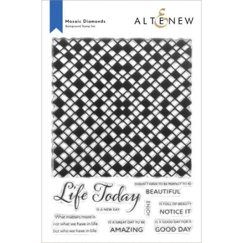 Altenew Mosaic Diamonds Stamp Set