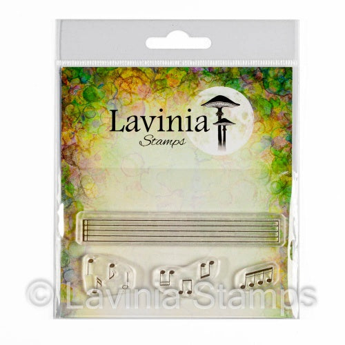 Lavinia Stamps Musical Notes (small) LAV737