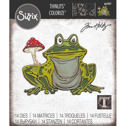 Tim Holtz Sizzix Thinlits Die Set 14PK - Myron, Colorize  665997