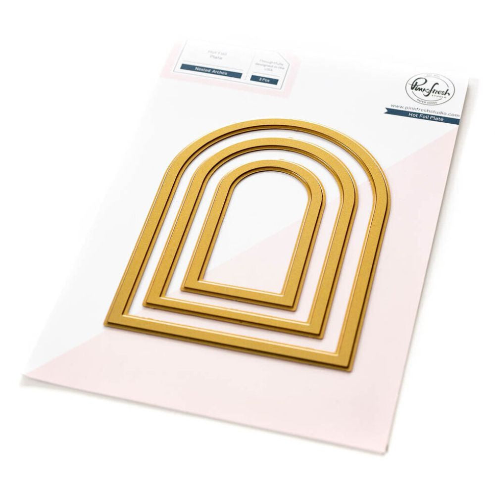 Pinkfresh Studio Nested Arches foil