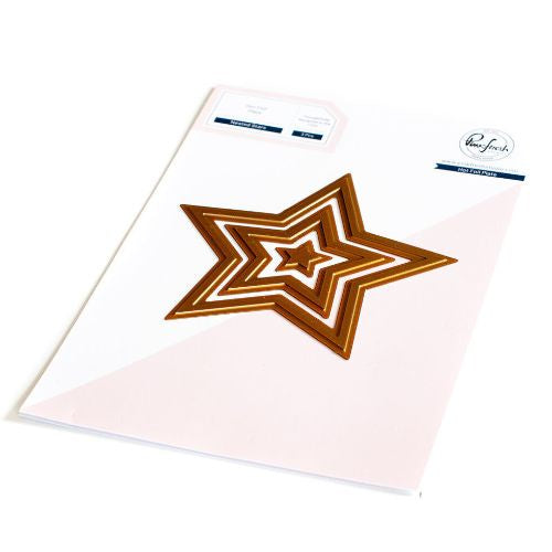 Pinkfresh Studio Nested Stars hot foil