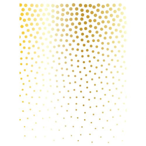 Honey Bee Stamps Ombre Dots | A2 Hot Foil Plate