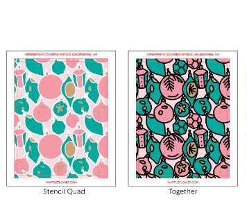 Waffle Flower Crafts Ornaments Coloring Stencil