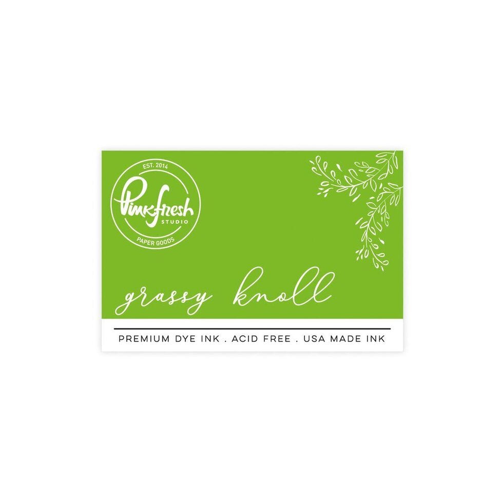 Pinkfresh Studio Premium Dye ink Pad : Grassy knoll