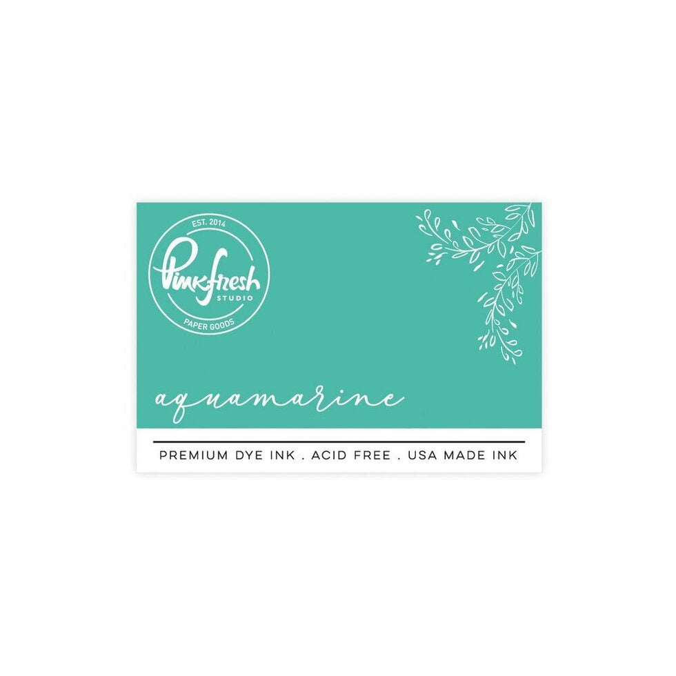 Pinkfresh Studio Premium Dye ink Pad : Aquamarine