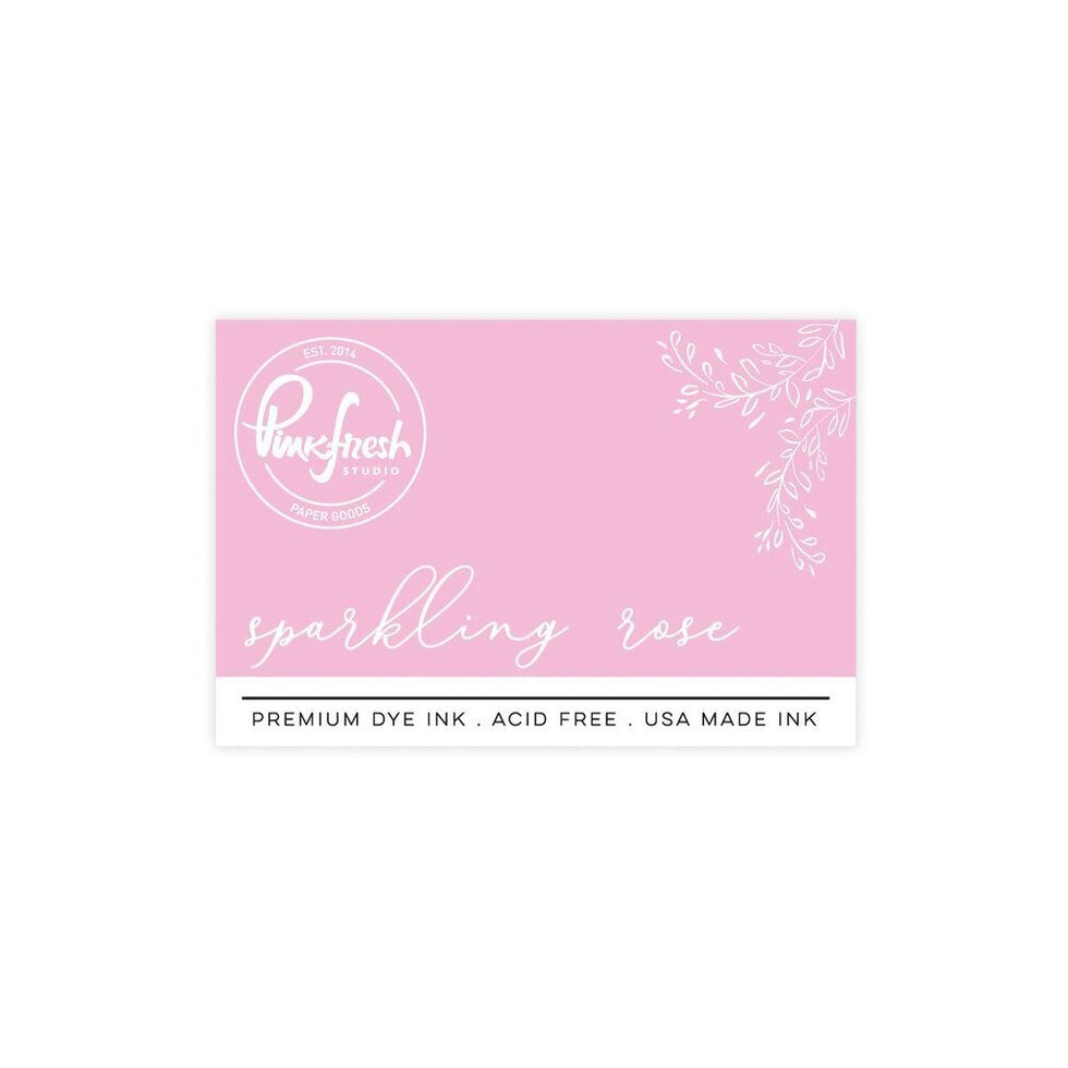 Pinkfresh Studio Premium Dye ink Pad : Sparkling rose