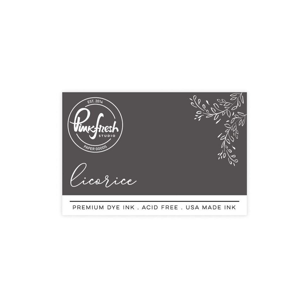 Pinkfresh Studio Premium Dye ink Pad : Licorice