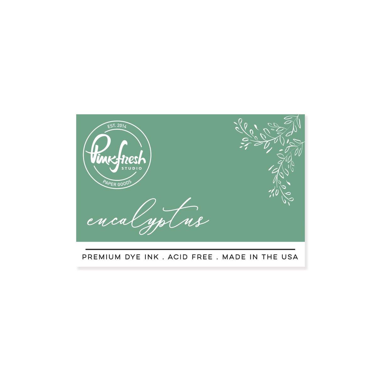 Pinkfresh Studio Premium Dye ink Pad : Eucalyptus