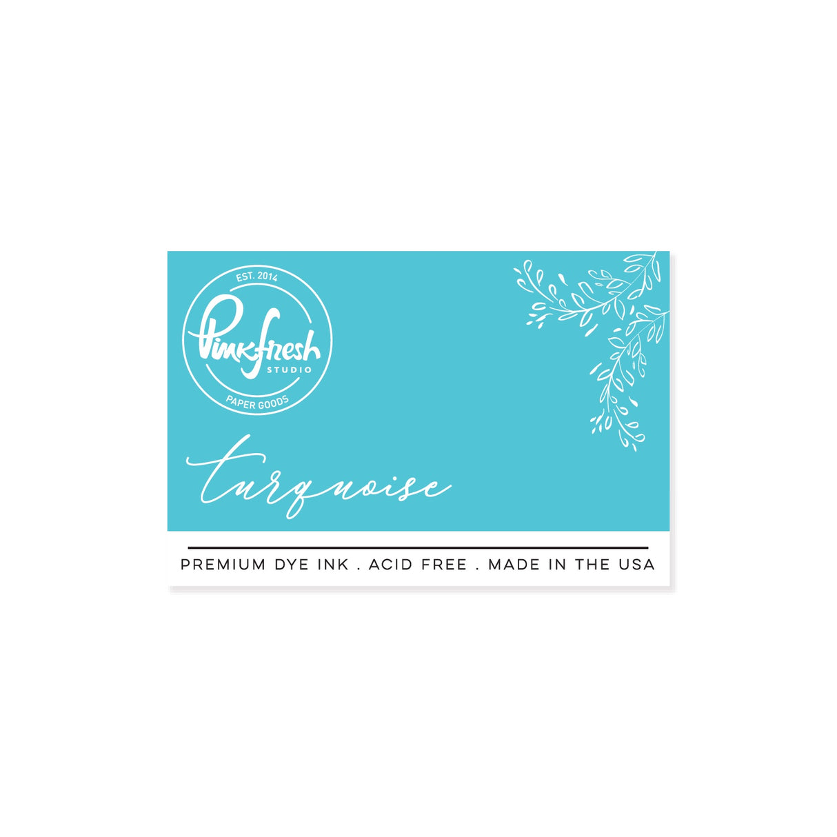 Pinkfresh Studio Premium Dye ink Pad : Turquoise