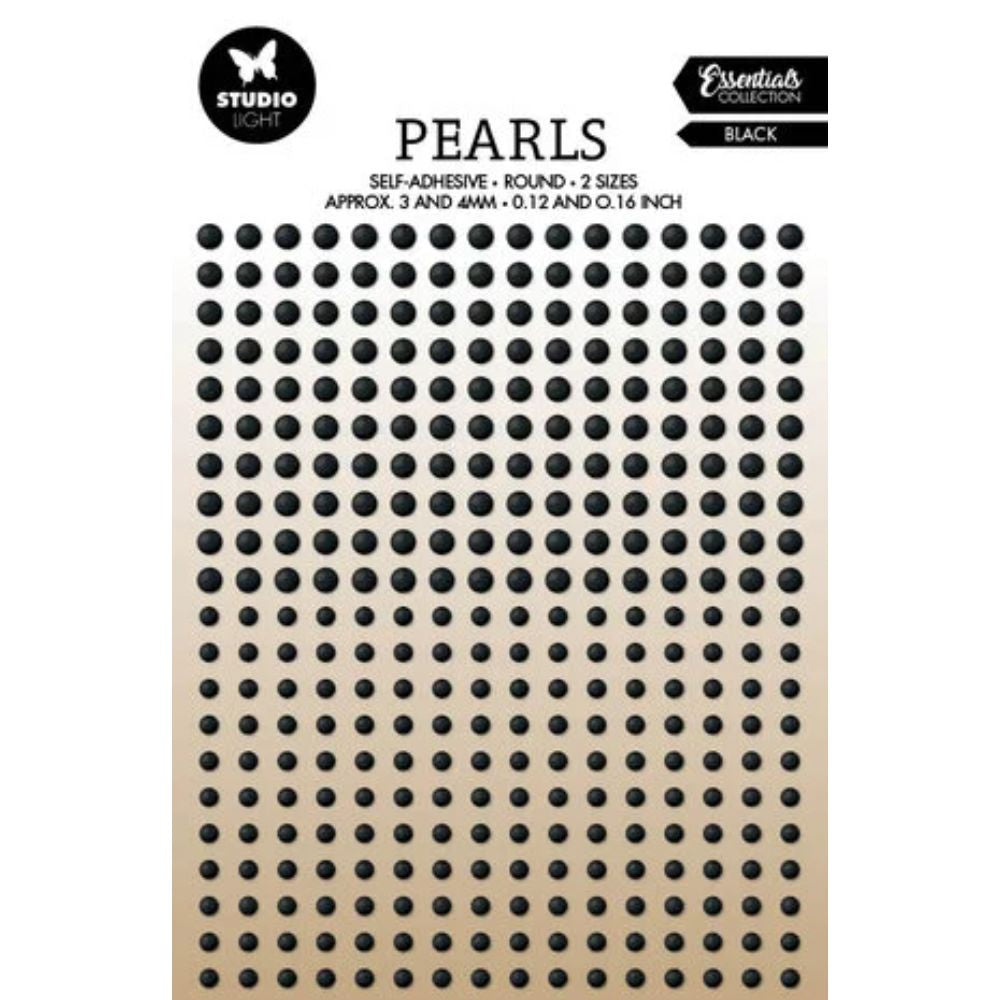 Studio Light Pearls Self-adhesive Black (336pcs) (SL-ES-PEARL30)