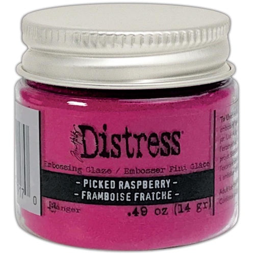 Tim Holtz Distress Embossing Glaze Picked Raspberry