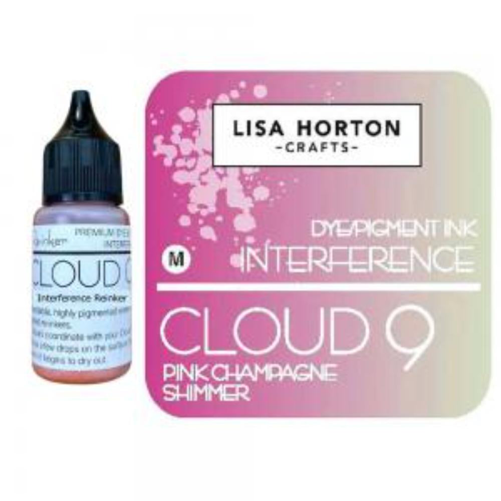 Lisa Horton Crafts Interference Ink - Reinkers - Pink Champagne Shimmer