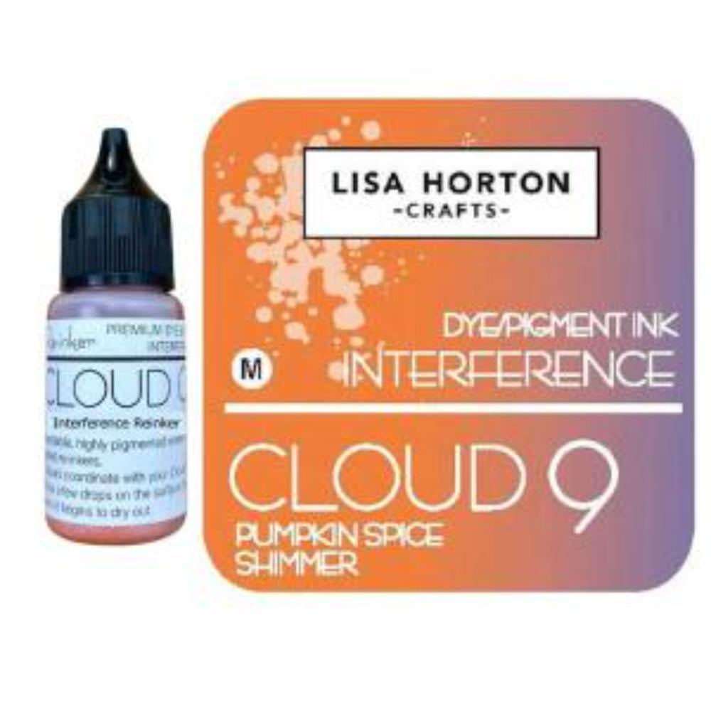 Lisa Horton Crafts Interference Ink - Reinkers - Pumpkin Spice Shimmer