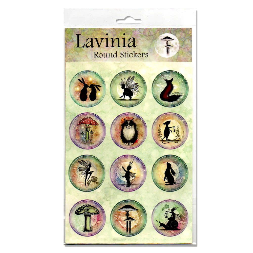 Lavinia Stamps Round Journaling Stickers