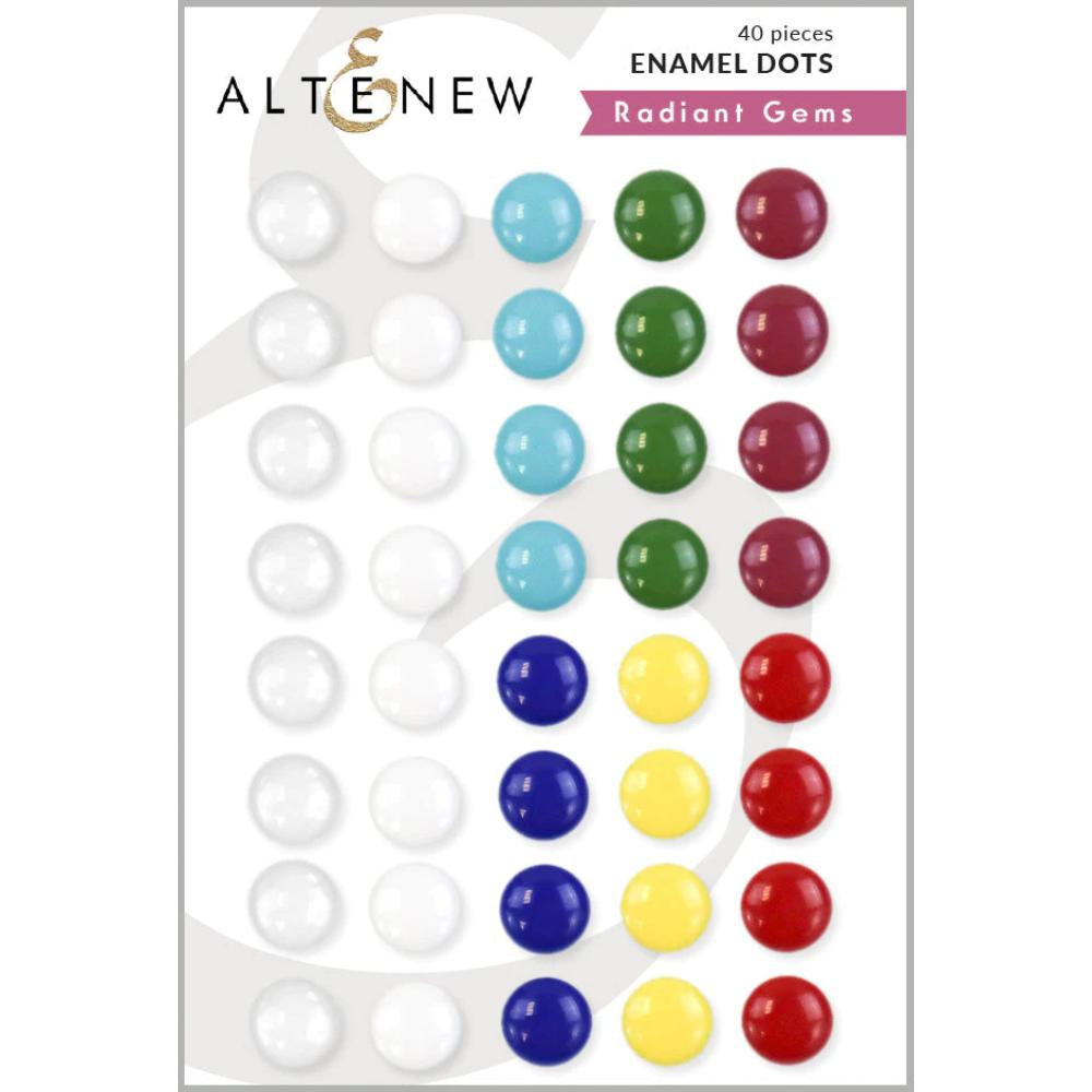 Altenew Radiant Gems Enamel Dots - Mini (Stampwheel Companion)