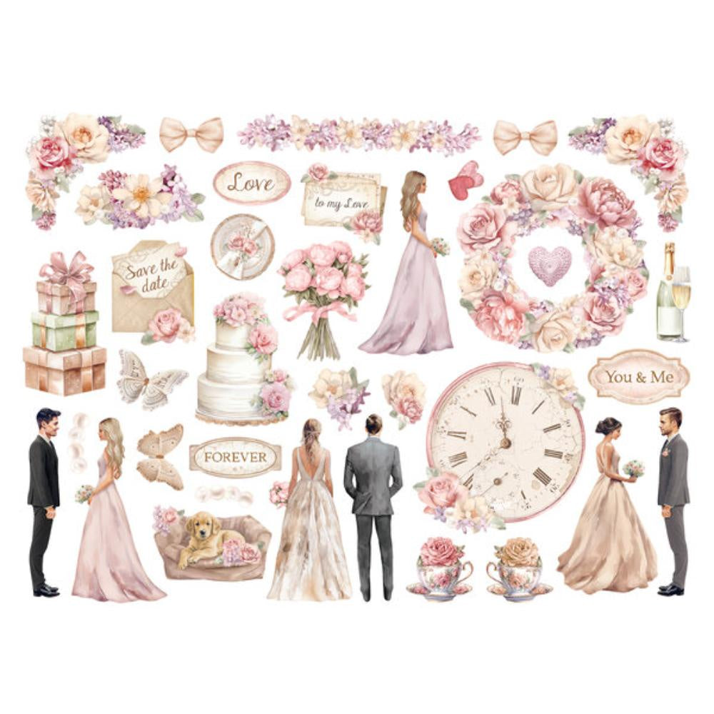StamperiaÂ Die cuts assorted - Romance Forever Ceremony Edition