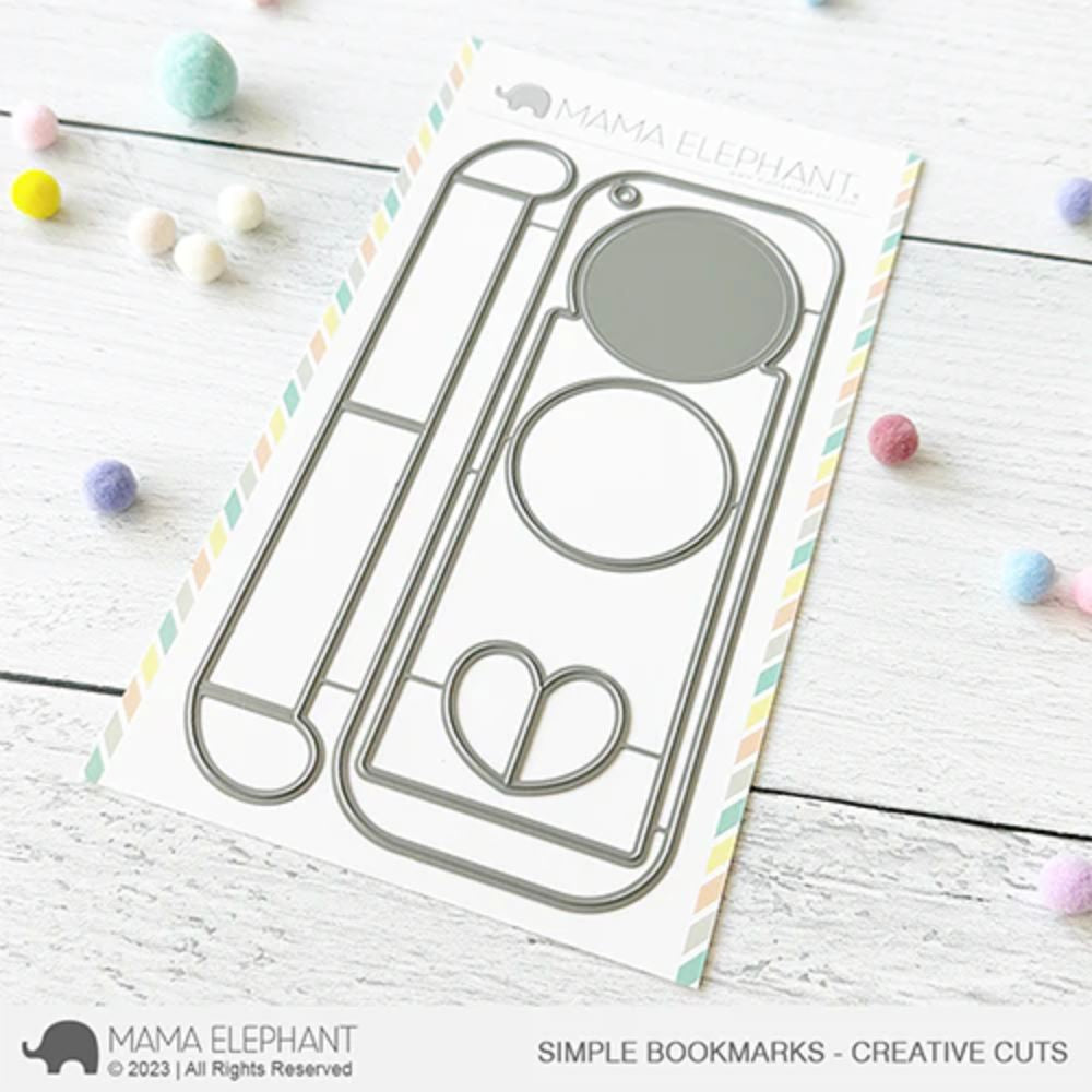 Mama Elephant Simple Bookmarks - Creative Cuts