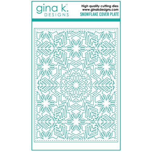 Gina K Designs DIE- Snowflake Cover Plate