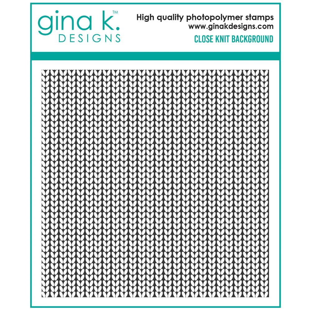 Gina K Designs STAMPS- Close Knit Background Stamp