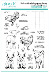 Gina K Designs Bundle- Farmyard Friends Retired