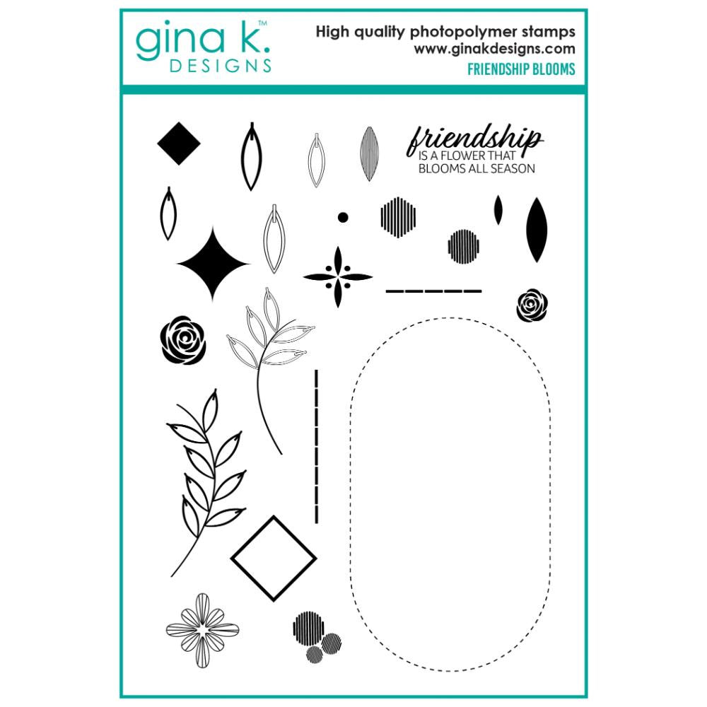 Gina K Designs *STAMPS- Friendship Blooms