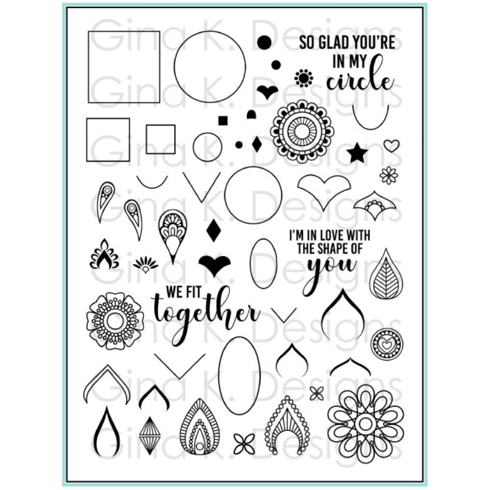 Gina K Designs STAMPS- Mandala Maker