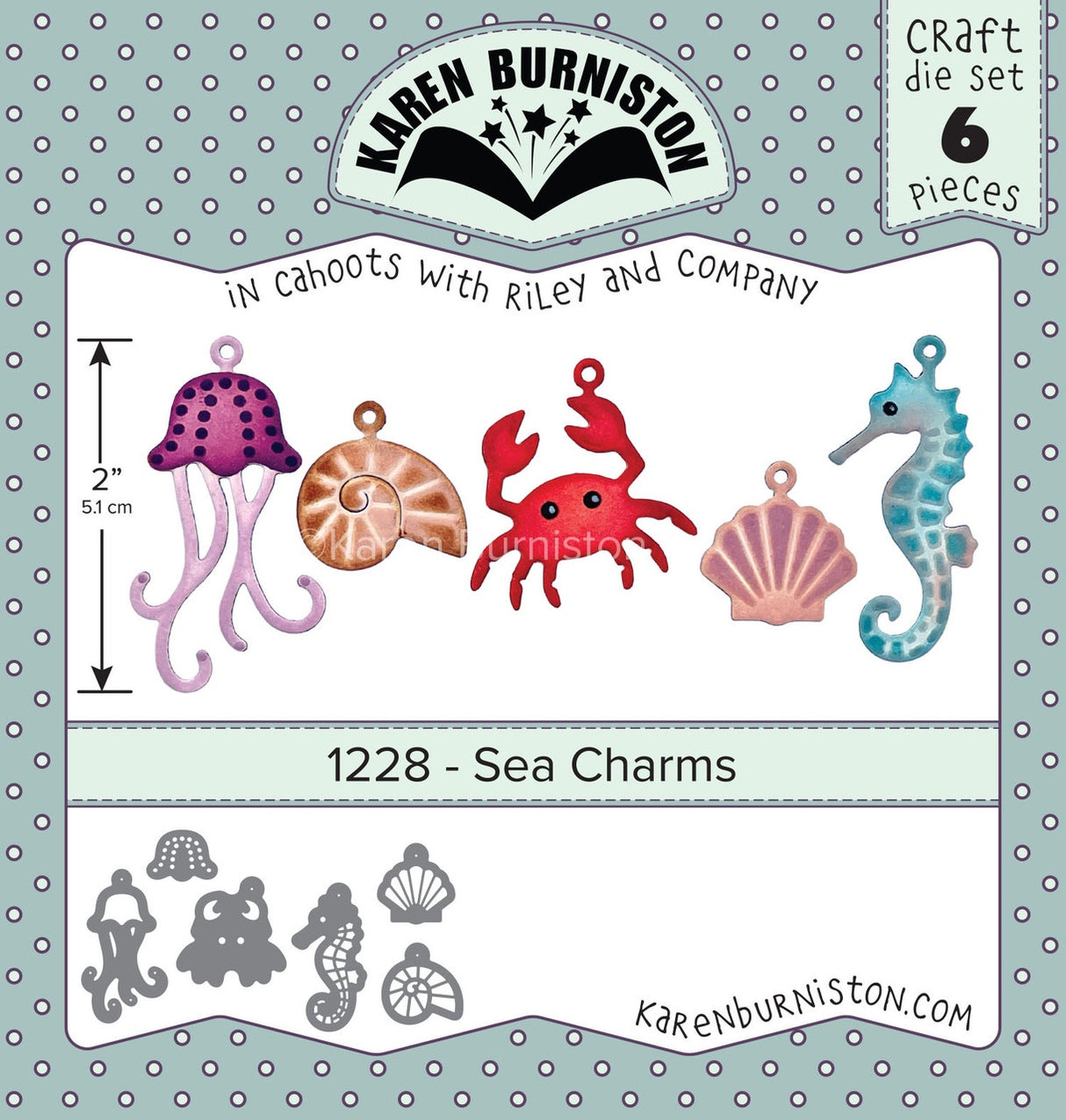 Karen Burniston Sea Charms 1228