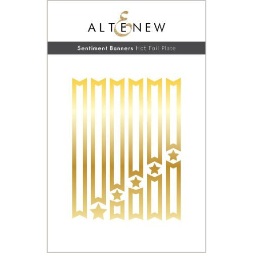 Altenew Sentiment Banners Hot Foil Plate