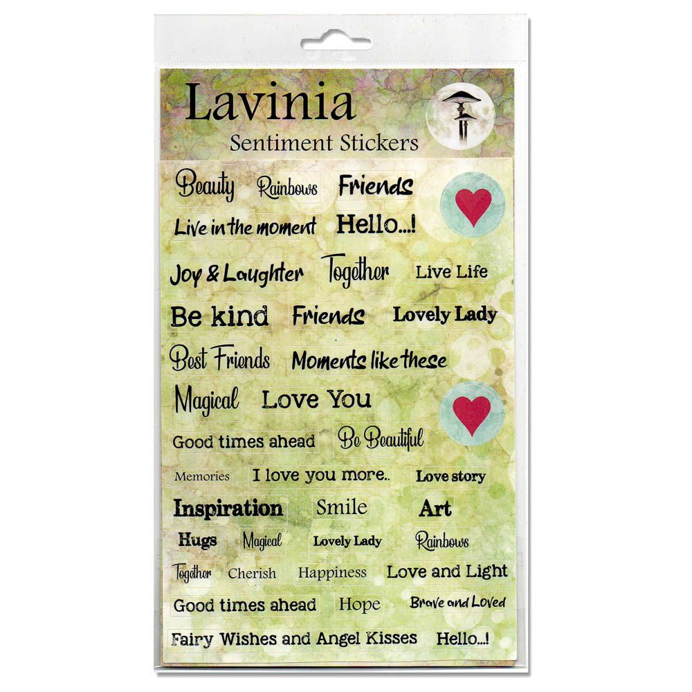 Lavinia Stamps Sentiment Journalling Stickers