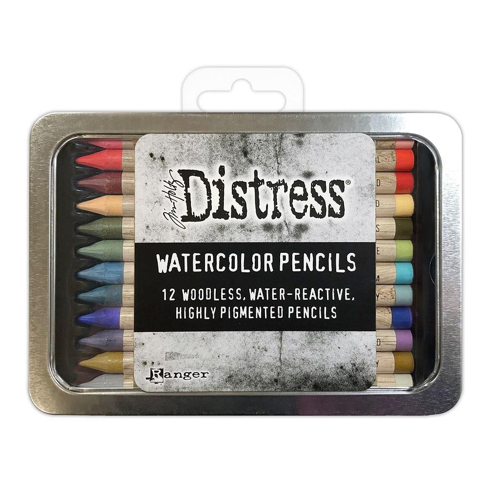 Tim Holtz Distress Watercolor Pencil 12/Pkg SET 6