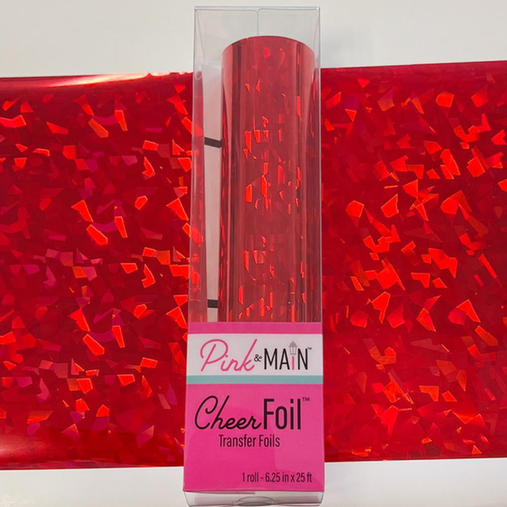 Pink & Main Shattered Red CheerFoil®