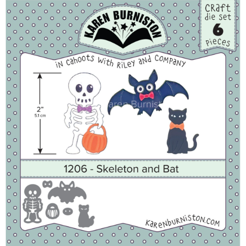 Karen Burniston Skeleton & Bat